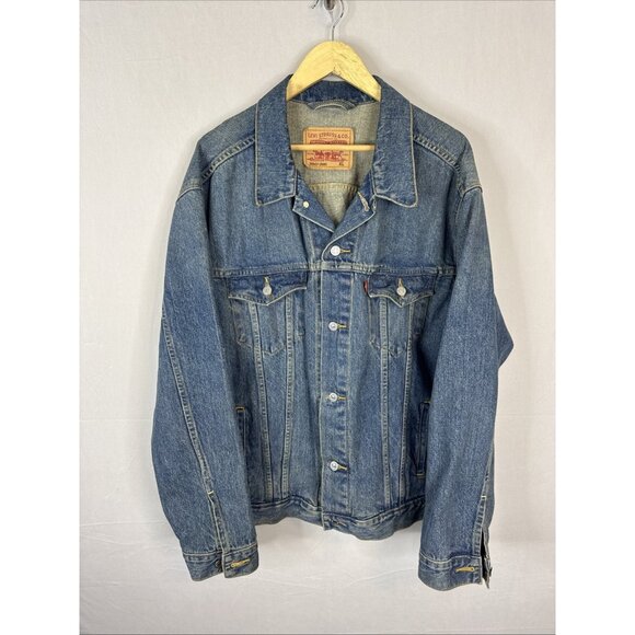 Levi's Other - Levi’s 70507-0500 Denim Trucker Jacket Mens XL Type 3 Vintage Y2K
